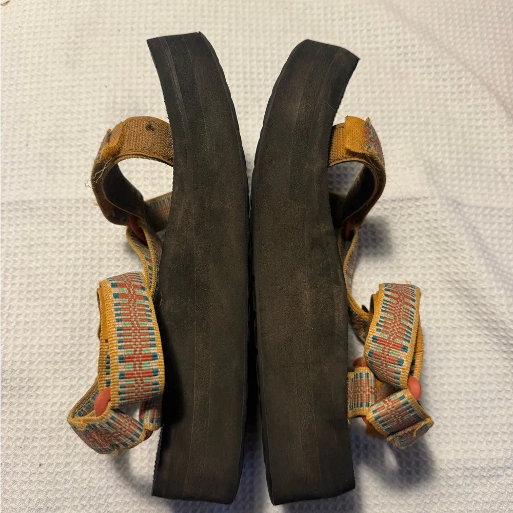Teva Multicolor Adjustable Strap Sandals